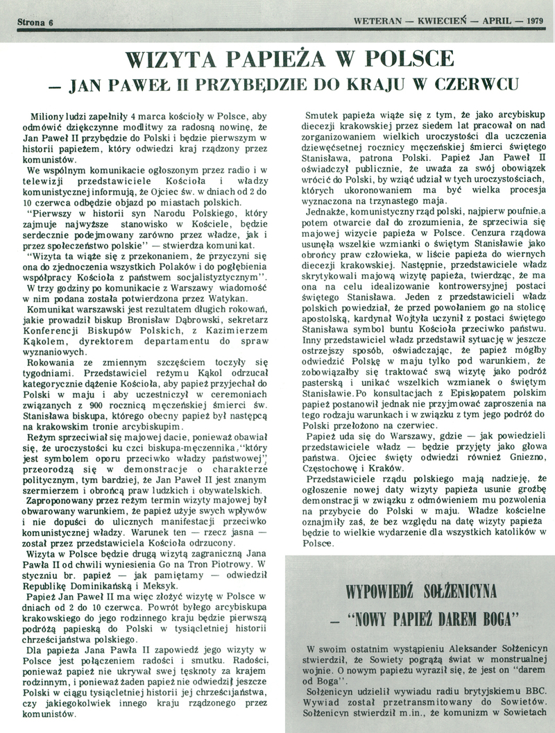 Weteran (kwiecień 1979 r.), IPN BU 3663/693
